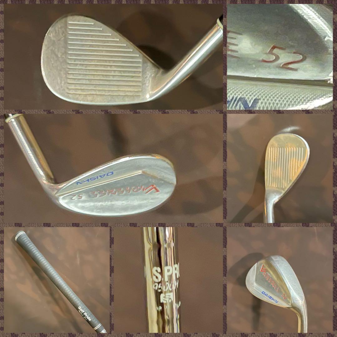 ◆地クラブ◆ウェッジ2本セット(52度58度)◆操作性の良いやさしいウェッジ◆