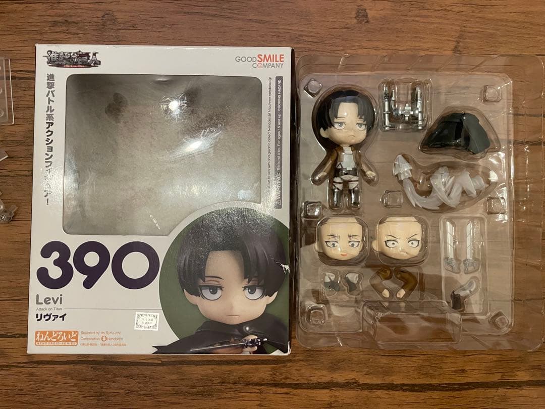 【進撃の巨人】リヴァイ ねんどろいど ねんどろいどどーる 3種類