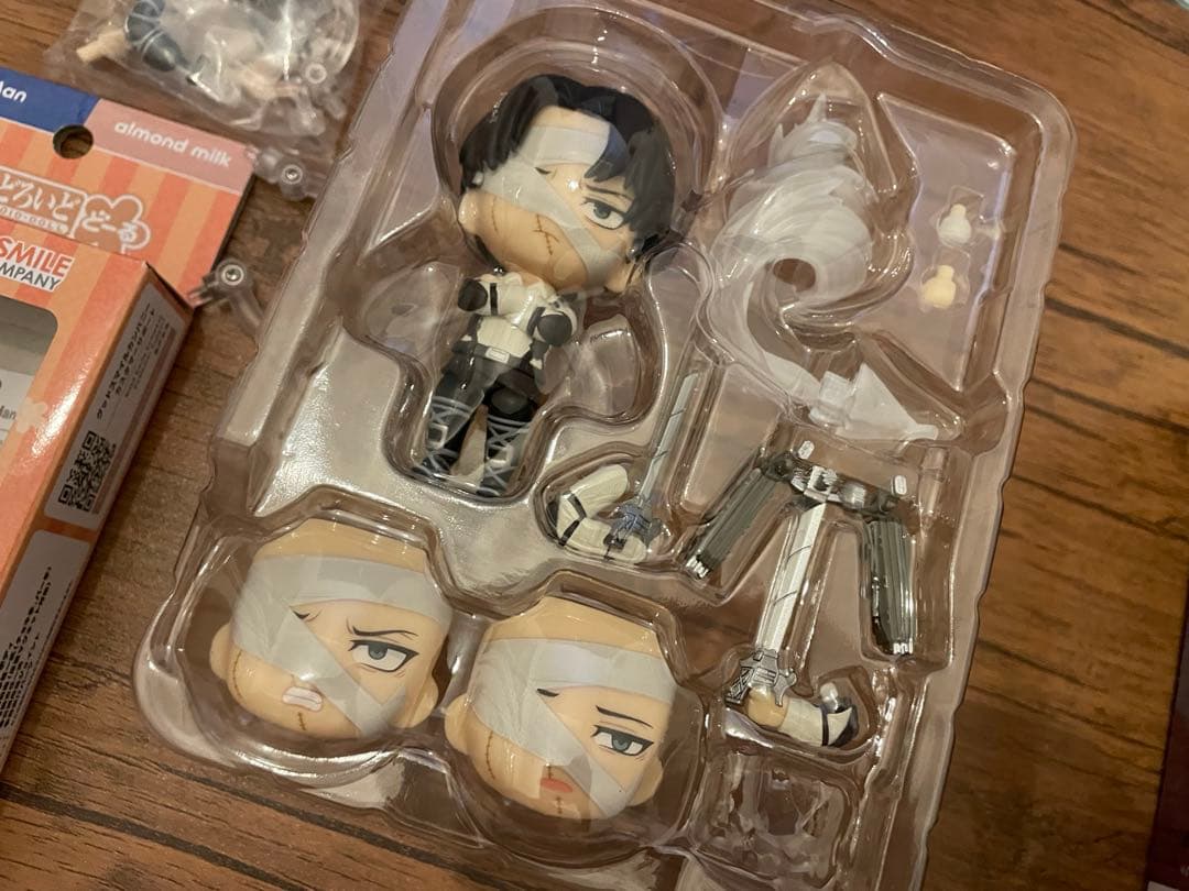 【進撃の巨人】リヴァイ ねんどろいど ねんどろいどどーる 3種類