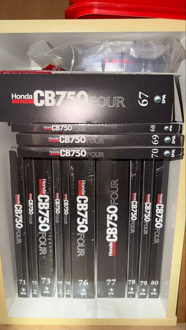 ディアゴスティーニ ホンダCB750 1〜80フルセット 週刊ホンダ