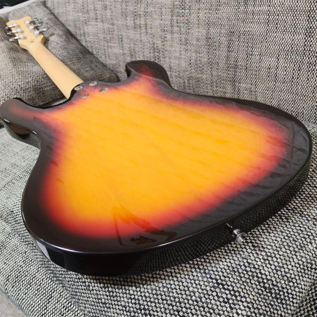 Aria モズライトモデル ギター DM-1 ケース付属 サンバースト