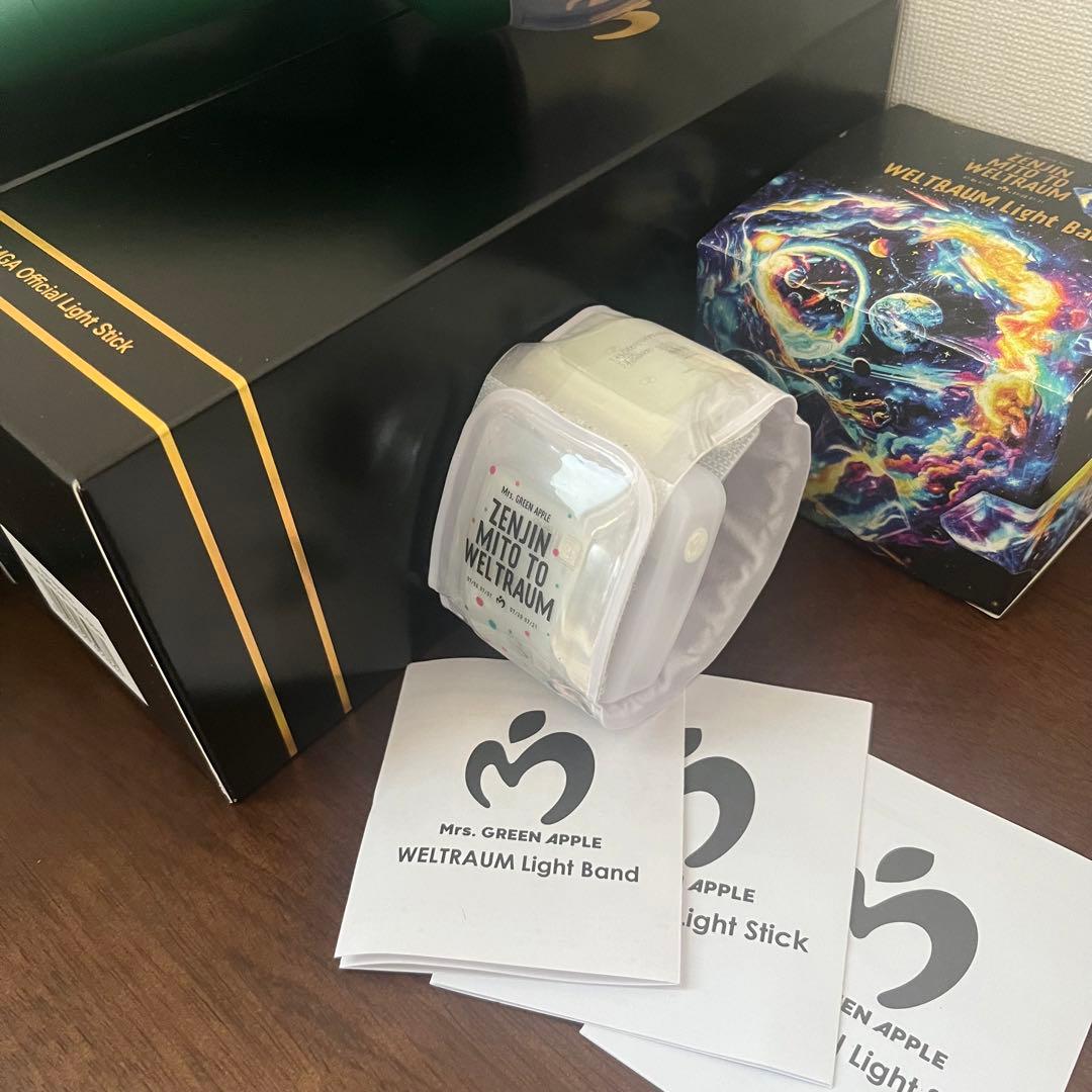 ミセスグリーンアップル　ペンライト　ライトバンド　ゼンジン　ライトスティック
