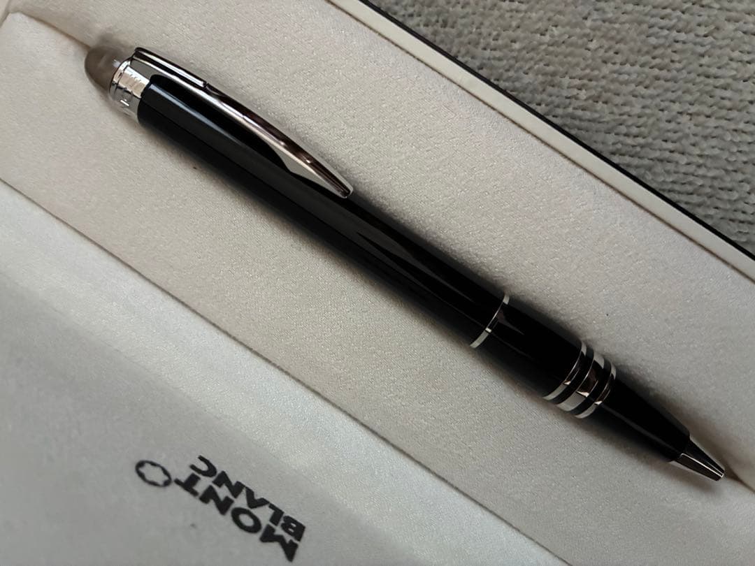 ◾️モンブラン◾️スターウォーカー ボールペン◾️ミッドナイトブラック◾️新品リフィル◾️