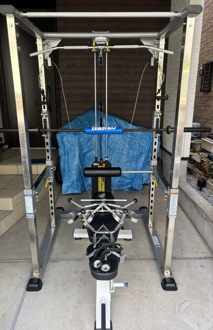 S*Y様 タフスタッフ　パワーラック　ホームジム　パーソナルジム　セット