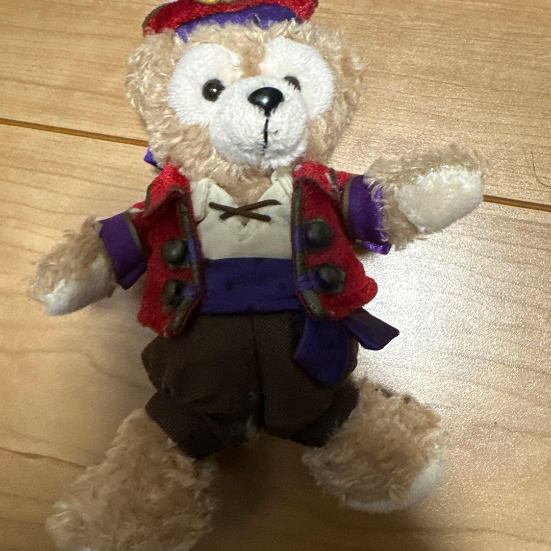 ダッフィーぬいぐるみパッチ6個