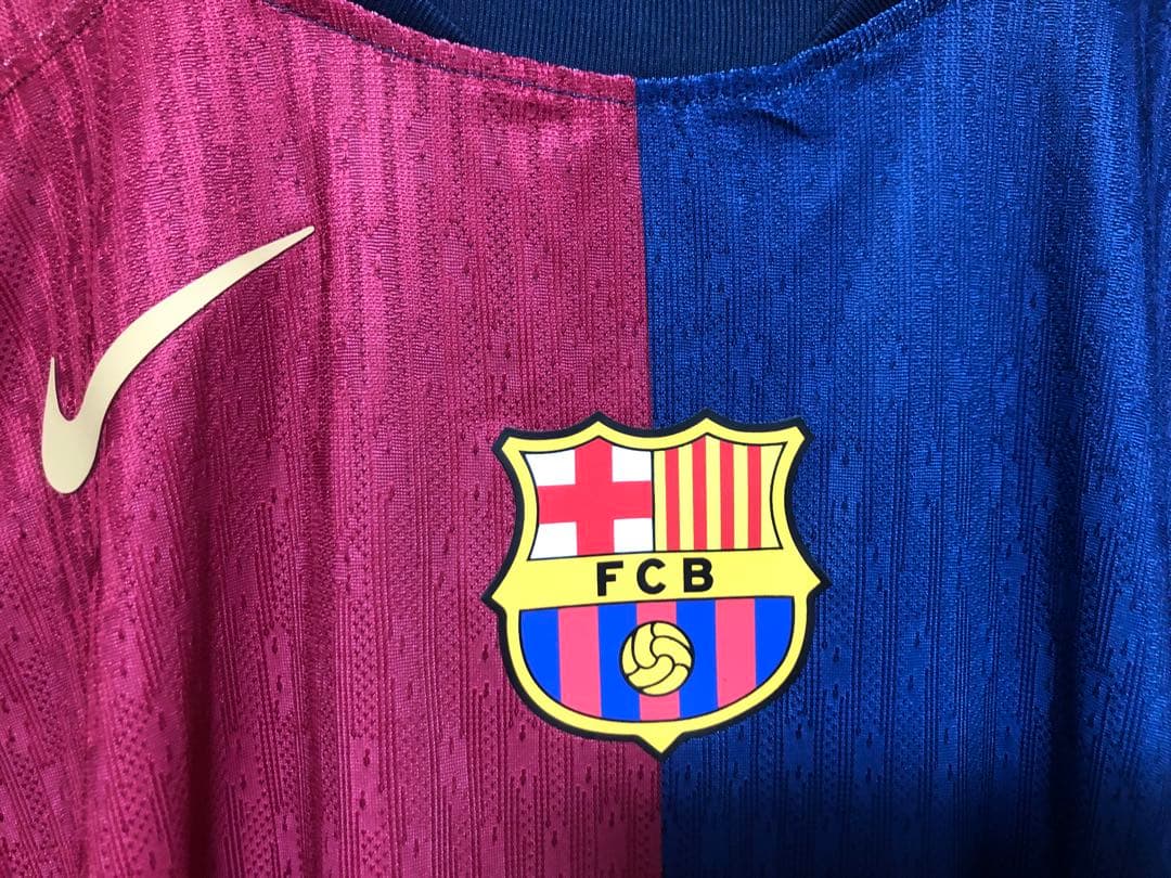 バルセロナ24-25 ヤマル ラリーガ仕様 国内3冠 オーセンティック L