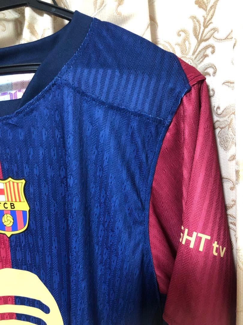 バルセロナ24-25 ヤマル ラリーガ仕様 国内3冠 オーセンティック L