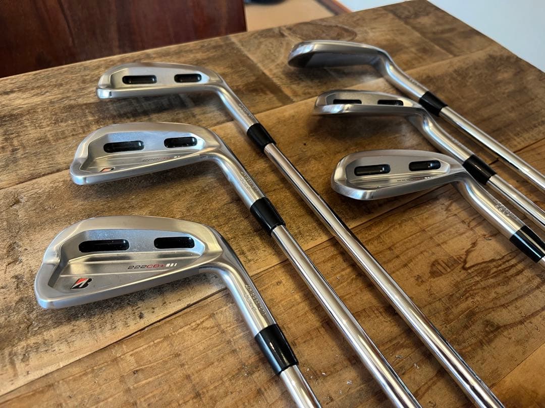 美品　ブリジストン 222CB+アイアンセットNSPRO950GHneo