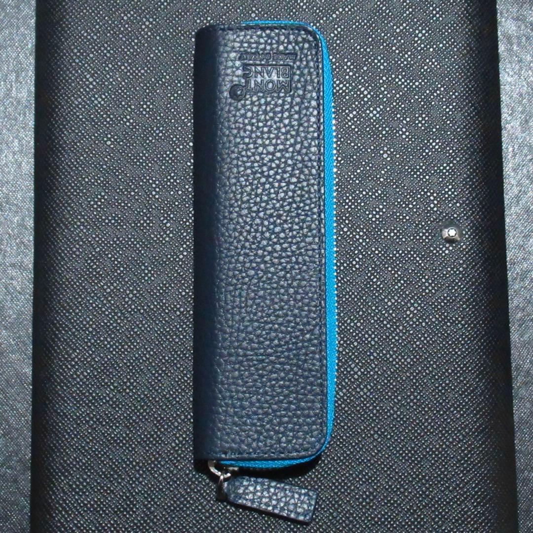 モンブラン ペンケース ペンポーチ マイスターシュテュック 1本用 124131