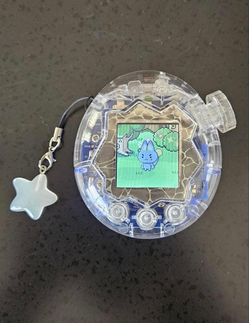 【おまけ付き】たまごっち　たまごっちパラダイス　カスタムシェル　クリア