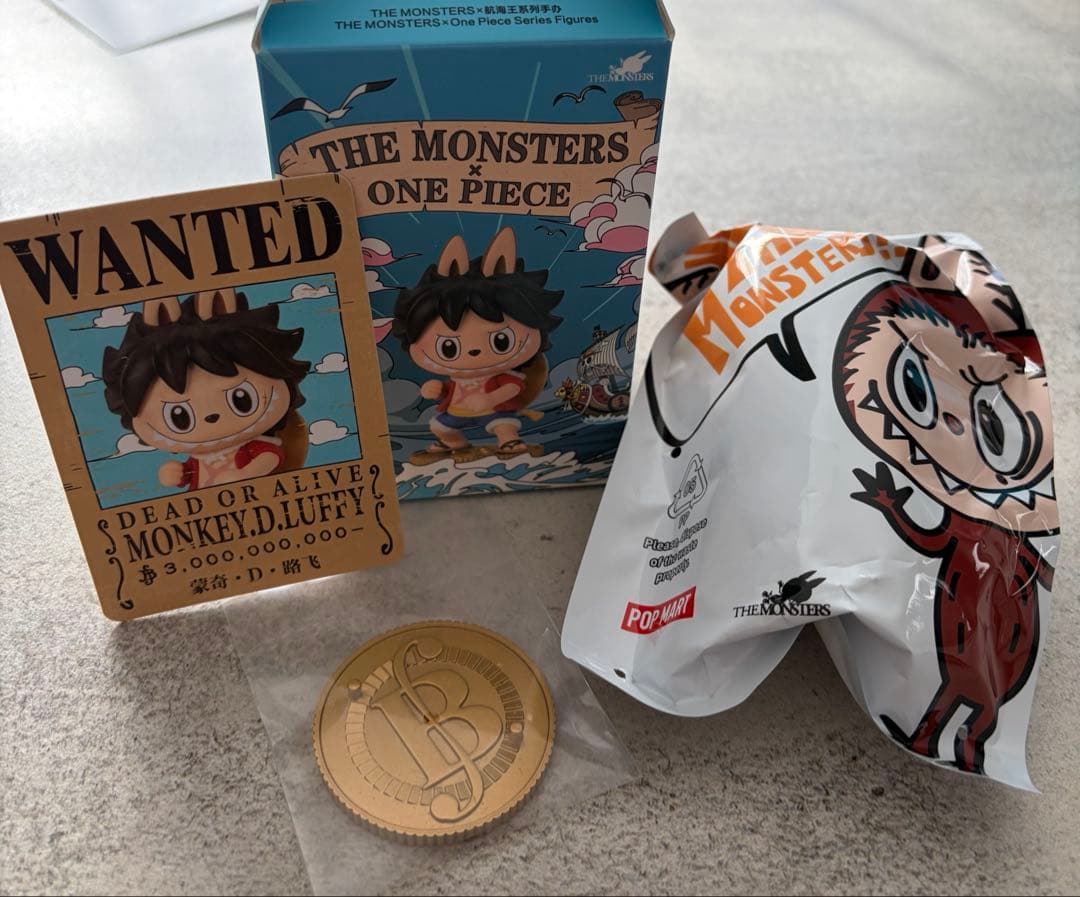 THE MONSTERS x ONE PIECE ラブブ 4個セット