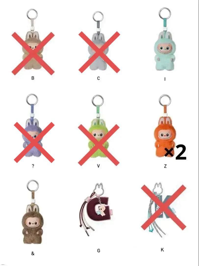 【正規品】ラブブ イニシャル pin for love