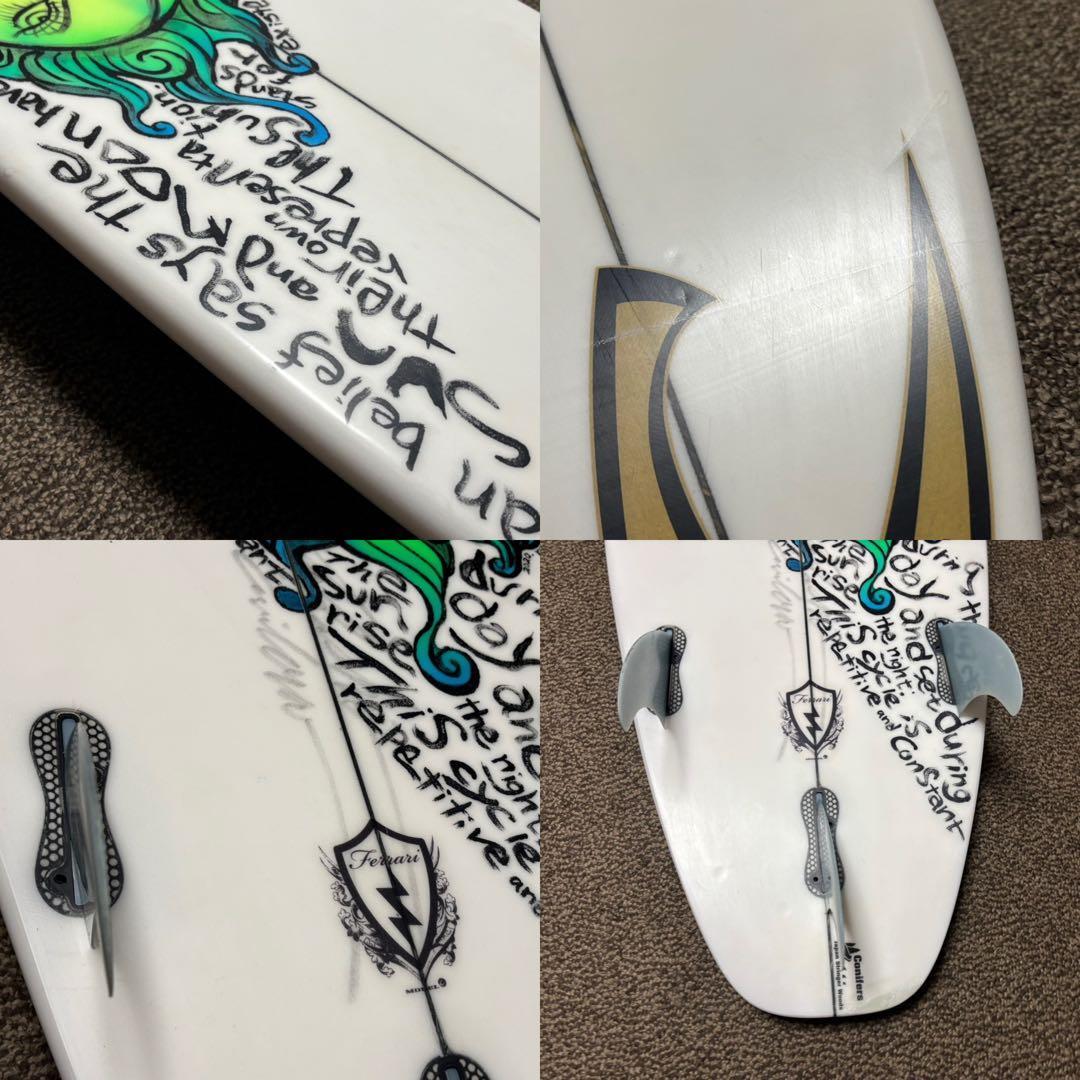 ★FCS2★CRAVE フェラーリ　ハイパフォーマンス　ショート　サーフボード