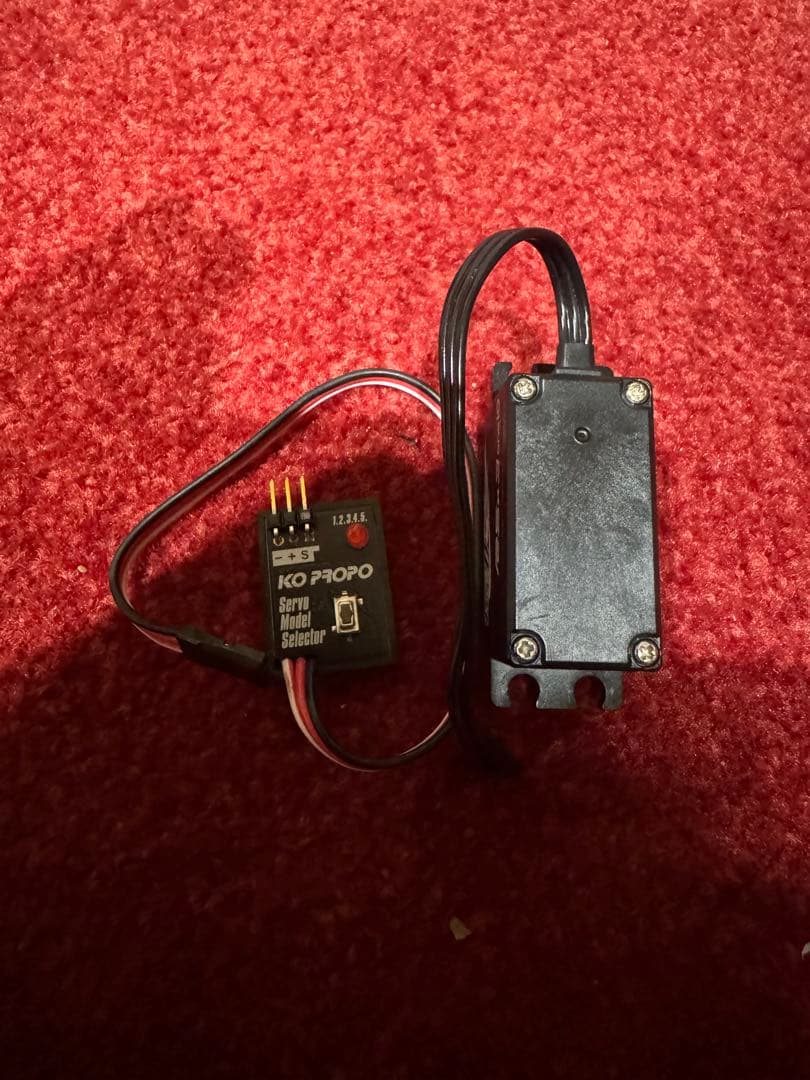ko サーボ　rsx3 one10 バージョンD プログラムセレクター　セット