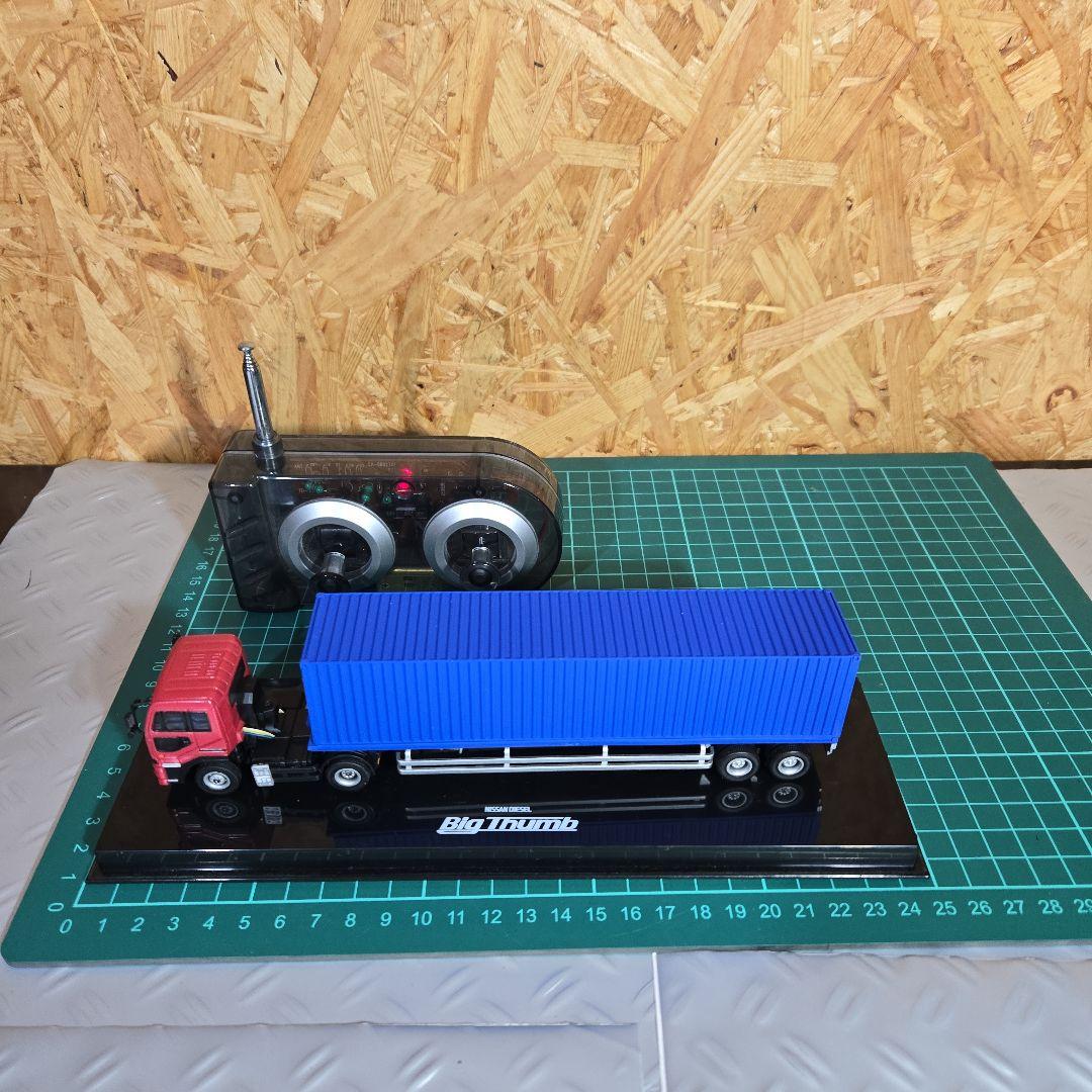 NISSAN　DIESEL　BigThumb海コントレーラーラジコン