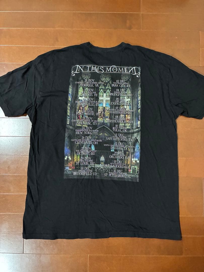 00s IN THIS MOMENTバンドTシャツXLエロTビンテージアートT