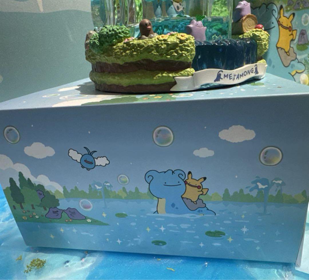 【希少】韓国　ポケモンタウン　メタモン　ウォーターボールジオラマ　pokemon