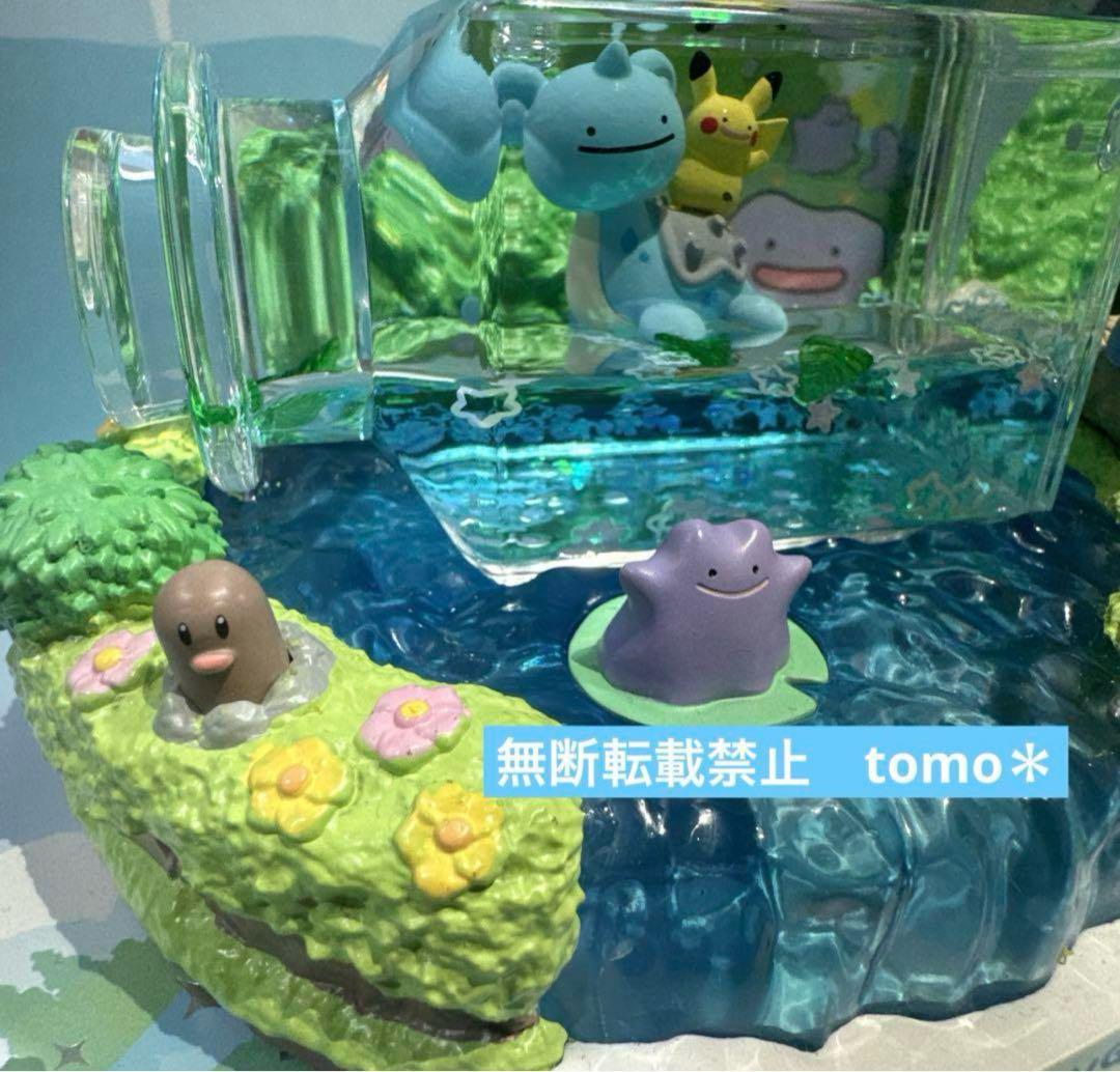 【希少】韓国　ポケモンタウン　メタモン　ウォーターボールジオラマ　pokemon