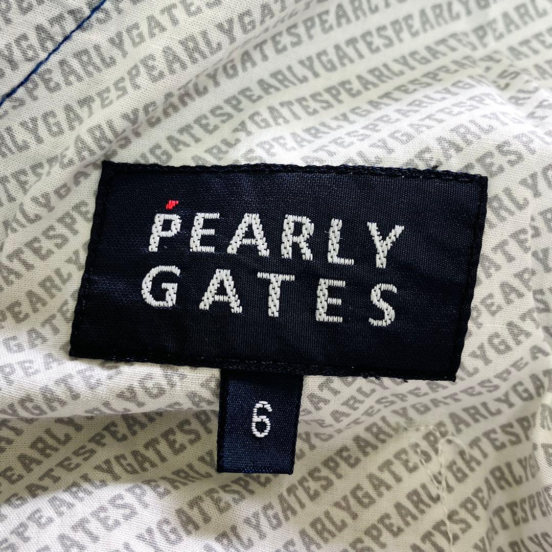 パーリーゲイツ ゴルフパンツ カラーデニム ストレッチ サイズ6