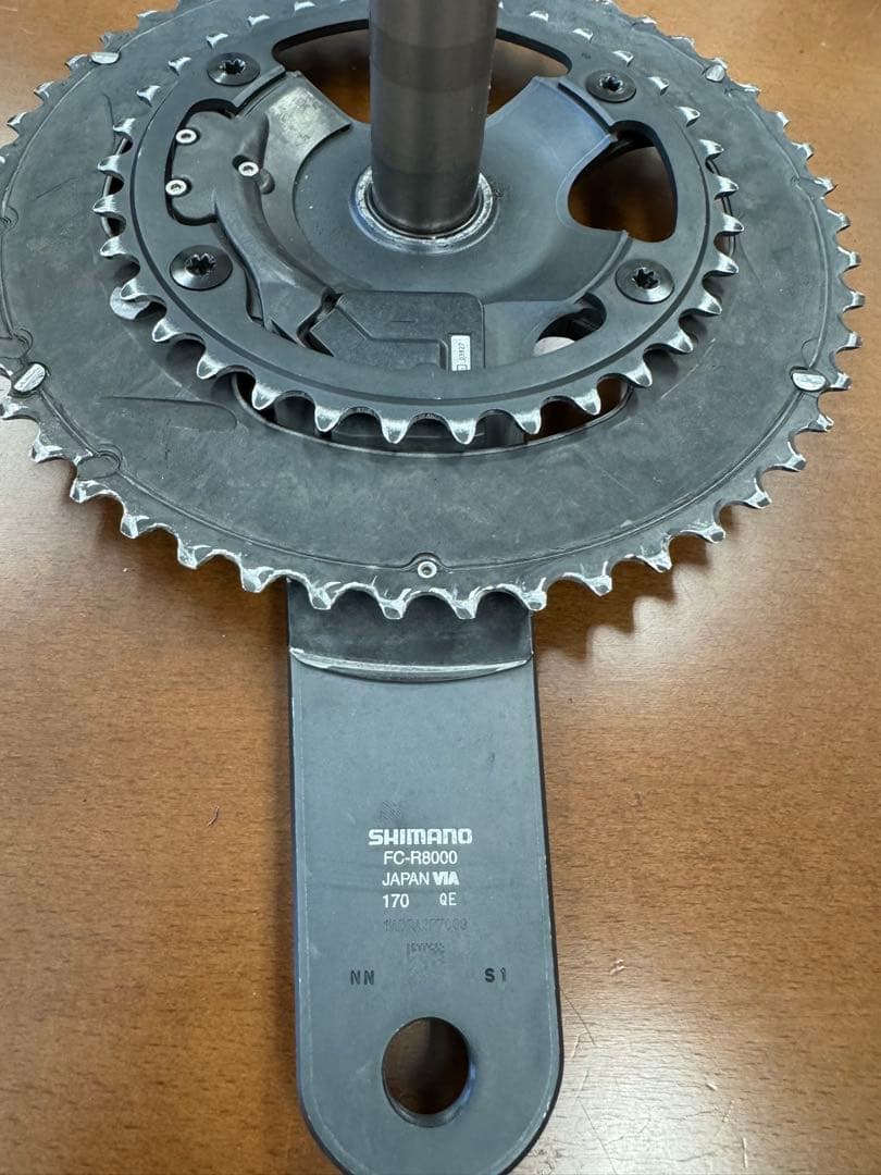 ULTEGRA pioneerパワーメーター付クランク11S 50-34