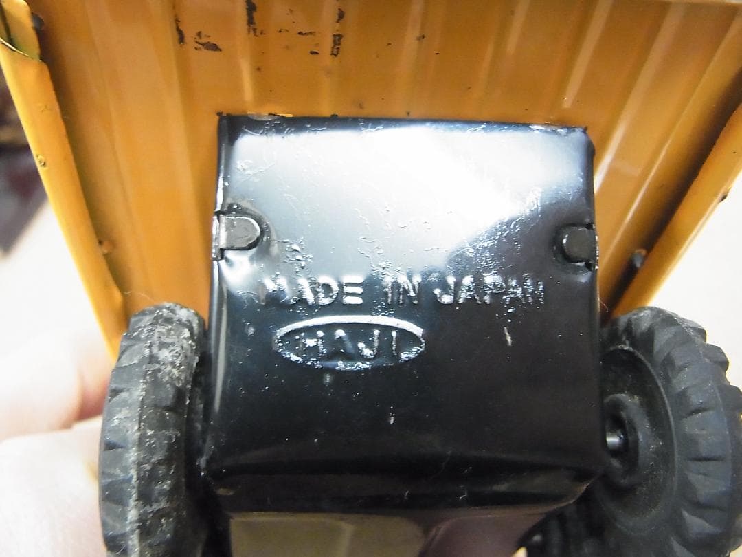 万盛玩具 HAJI ブリキ　日本通運　トラック　幌