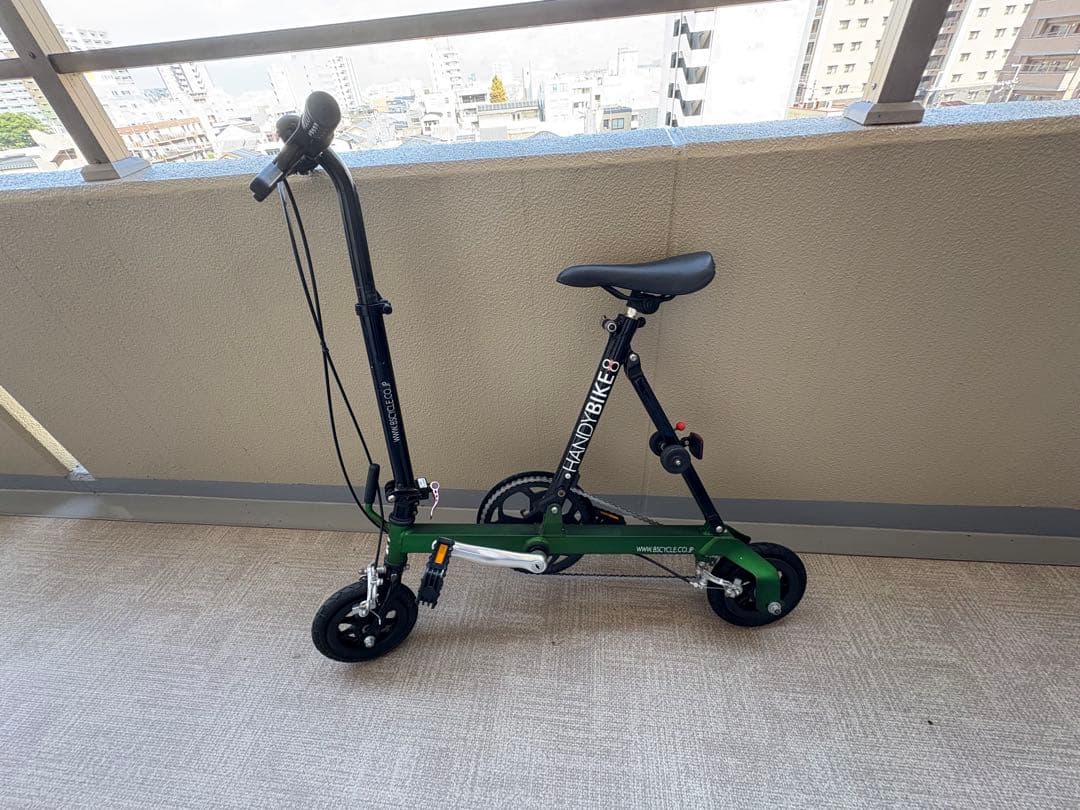 HANDYBIKE 8 折りたたみ自転車 グリーン