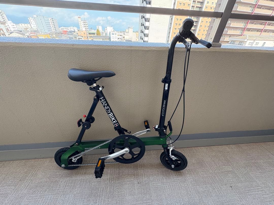 HANDYBIKE 8 折りたたみ自転車 グリーン