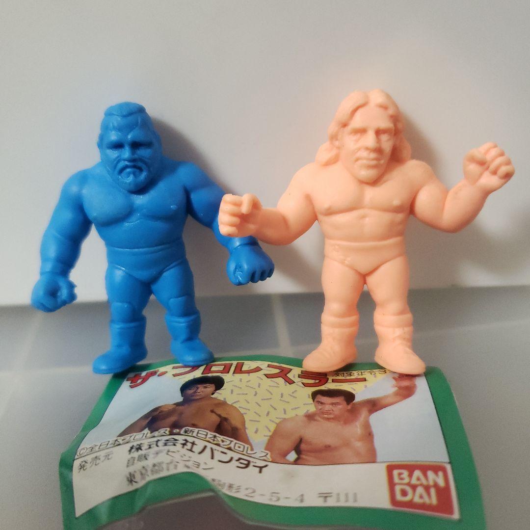 ザ・プロレスラー　消しゴム　リック・フレアー　アニマル・ウォリアー　レトロ　レア