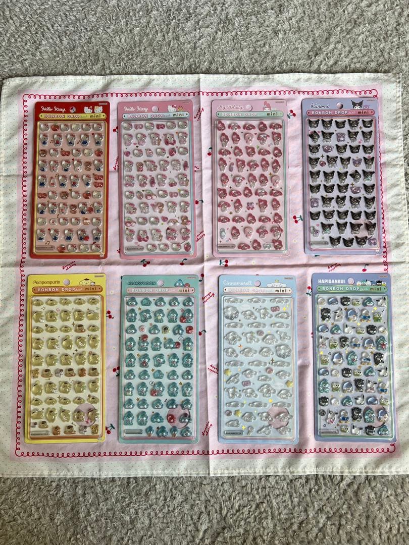ボンボンドロップシールサンリオmini