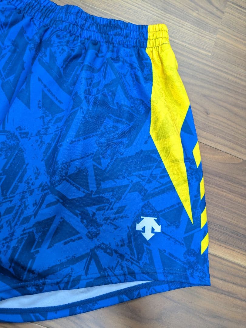 ⭐激レア　DESCENTE　デサント　バレーボール　ゲームパンツ　国体　ブルー