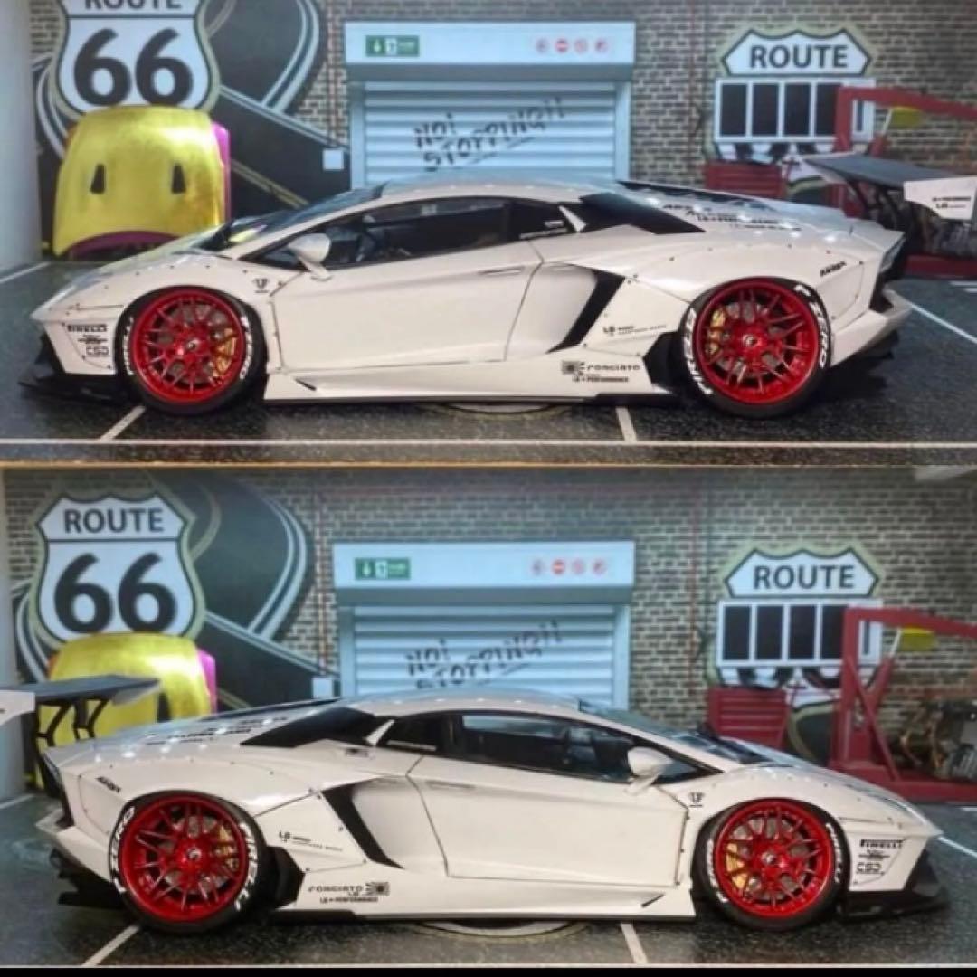 1/24 アオシマ完成品 LBWK ランボルギーニカスタム