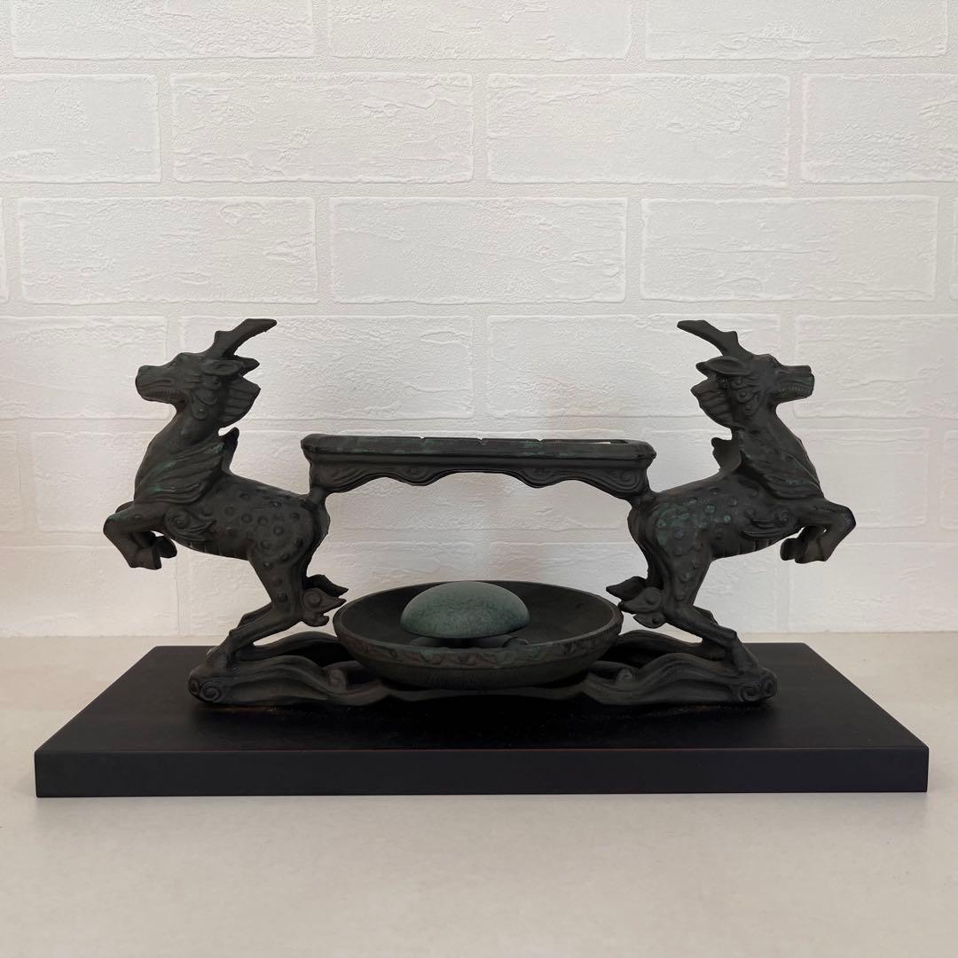 最終値下げ⬇️【骨董】お香の専門店 松栄堂　香時計