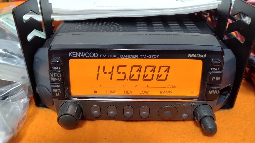KENWOODディユアルバンドTM-707S 付属品あり…動作品