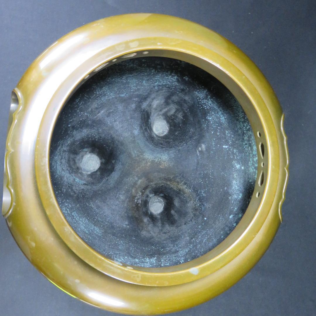 風炉 唐同朝鮮 高橋敬典 金谷浄雲 真形釜 茶道具 共箱 人間国宝