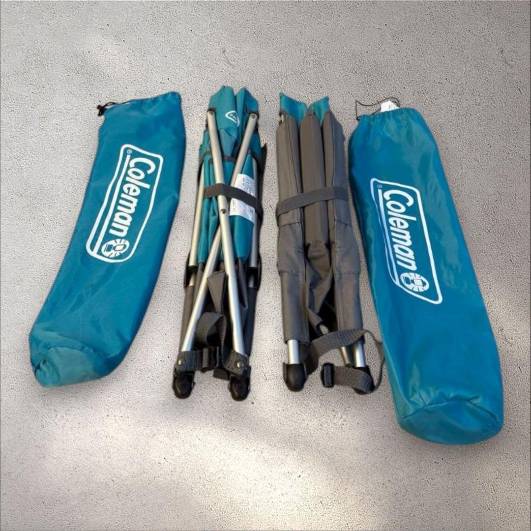 ★あだ★4脚セット♪Coleman コールマン コンパクトグランドチェア♪