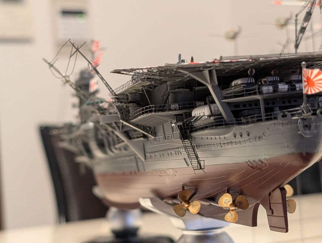 精密模型 旧日本海軍航空母艦　飛龍 1/350 1941年　太平洋戦争開戦時