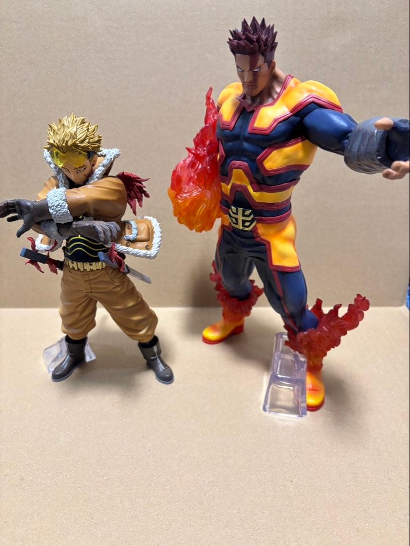 一番くじヒロアカ　紡ぐ力 ホークス　エンデヴァーMASTERLISE フィギュア