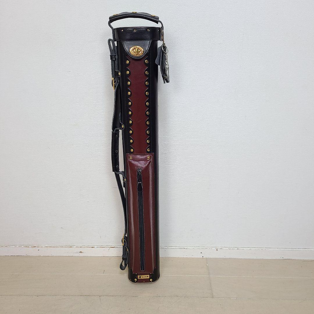 ADAM　アダム　ビリヤード　キューケース レザー製　本革　2B2S