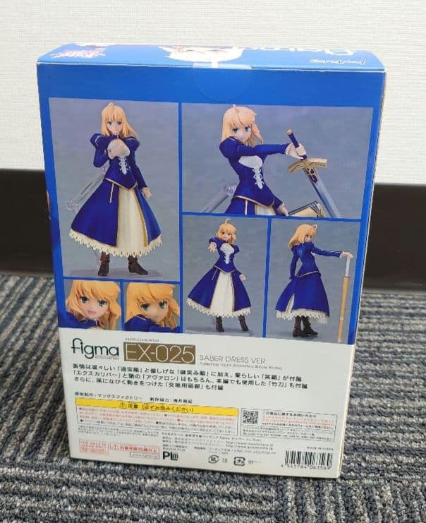 未開封 figma セイバー ドレスver.　ワンダーフェスティバル限定品