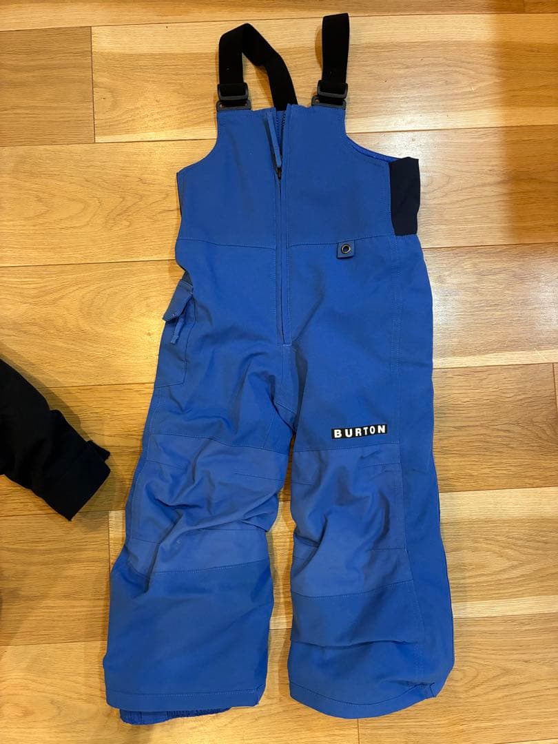 BURTON スノーボードウェア トドラー　3T 黒/青