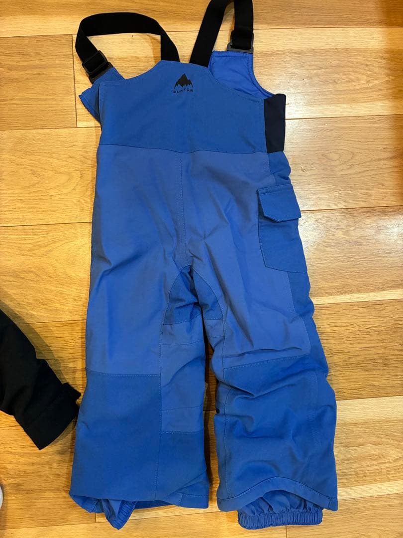 BURTON スノーボードウェア トドラー　3T 黒/青