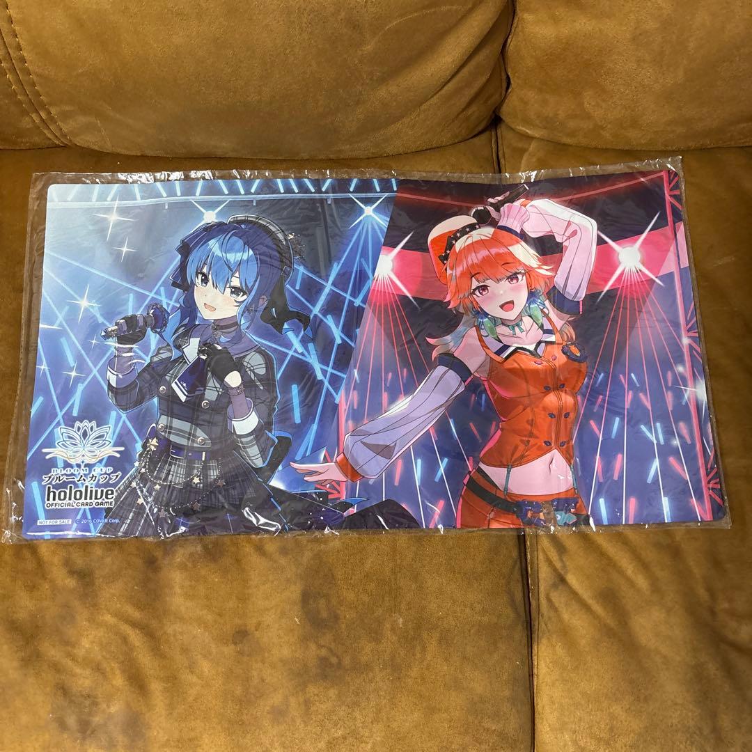 ホロカ ブルームカップ WINNER プレイマット　星街すいせい　小鳥遊キアラ