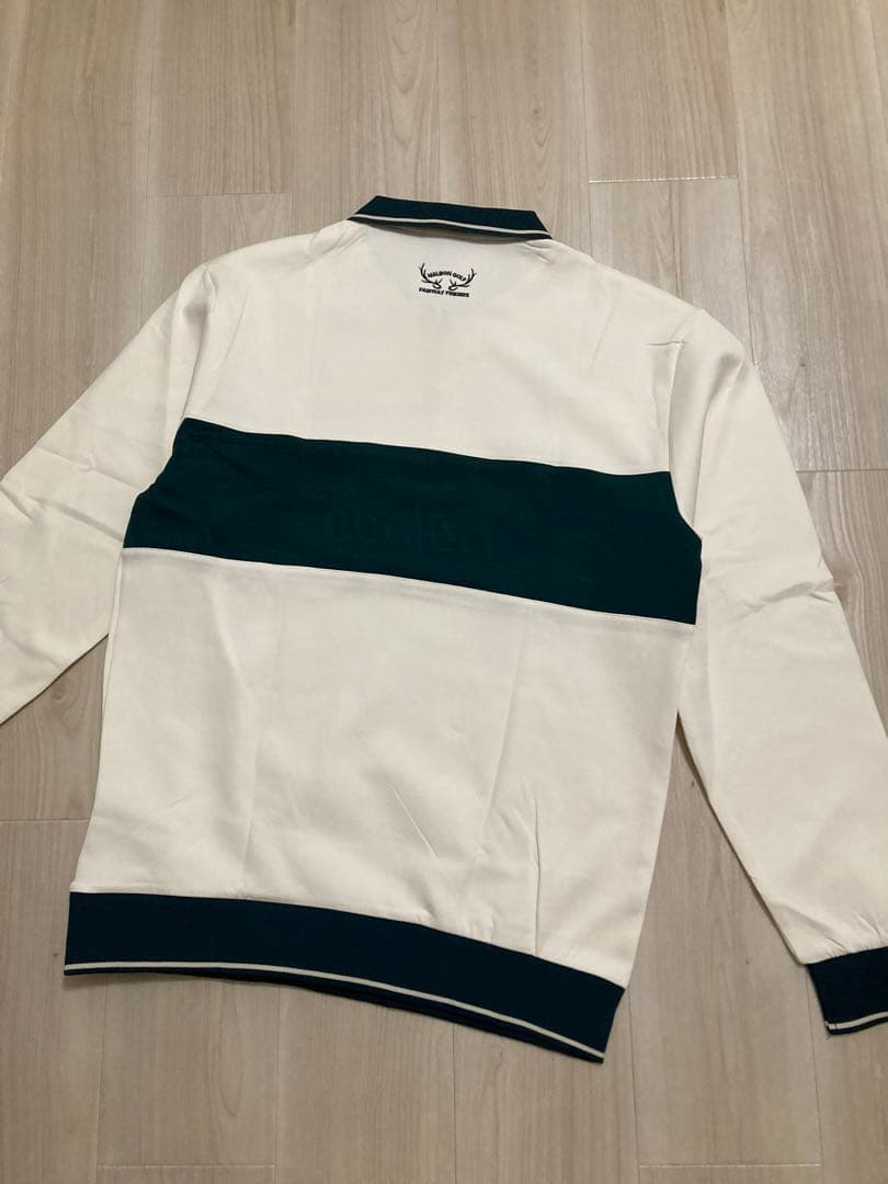 マルボンゴルフMalbon メンズハーフジップ トップスゴルフウェアスウェットL