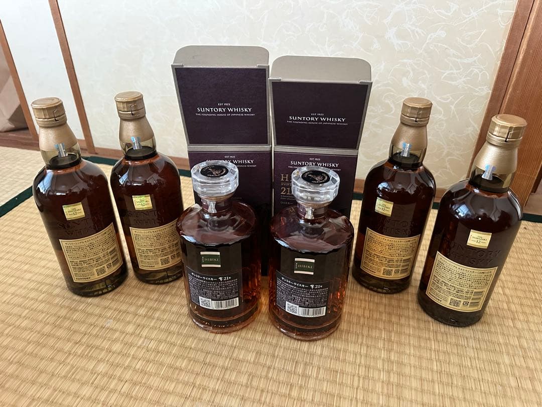 サントリー 山崎 12年 響 21年 6本セット