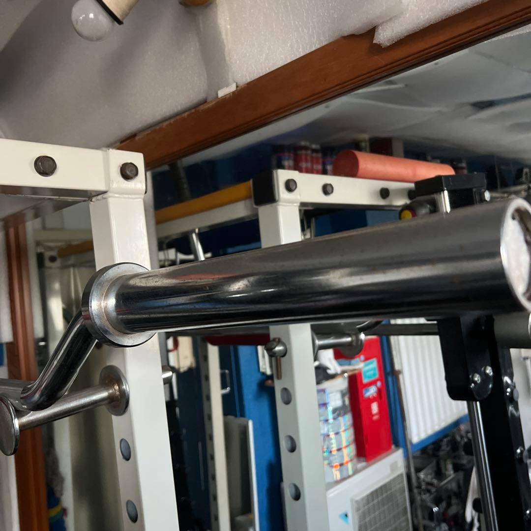 セーフティスクワットバー新品保管品曲がり型