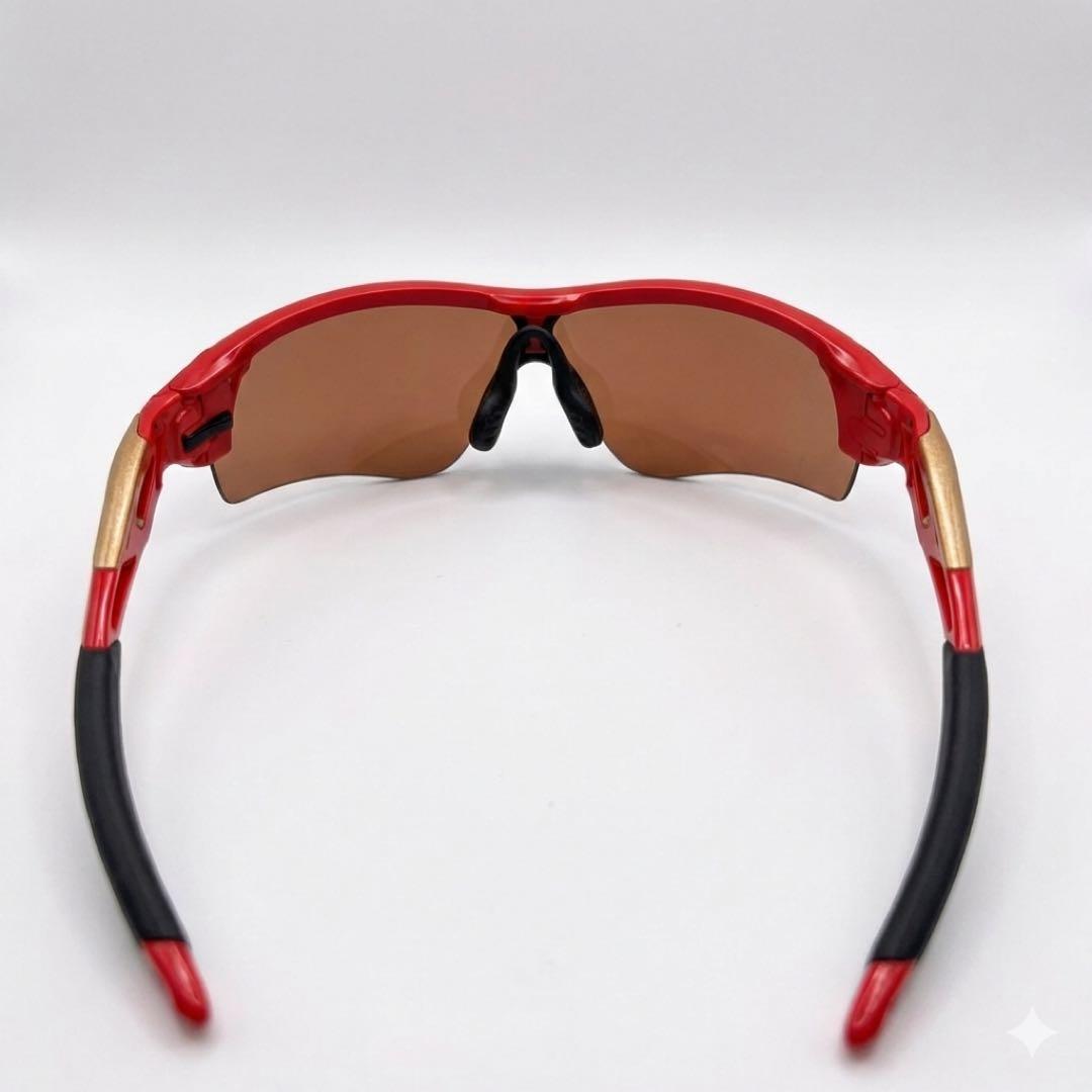 【激レア】赤×金OAKLEY オークリー RADAR LOCK レーダーロック