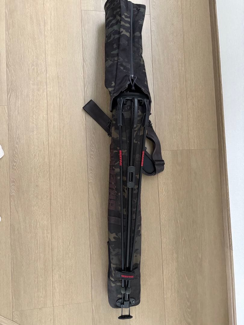 BRIEFING セルフスタンドキャリー　カモフラージュ