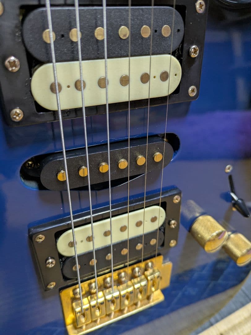 アンボーイ　フジゲン　エレキギター　ブルー