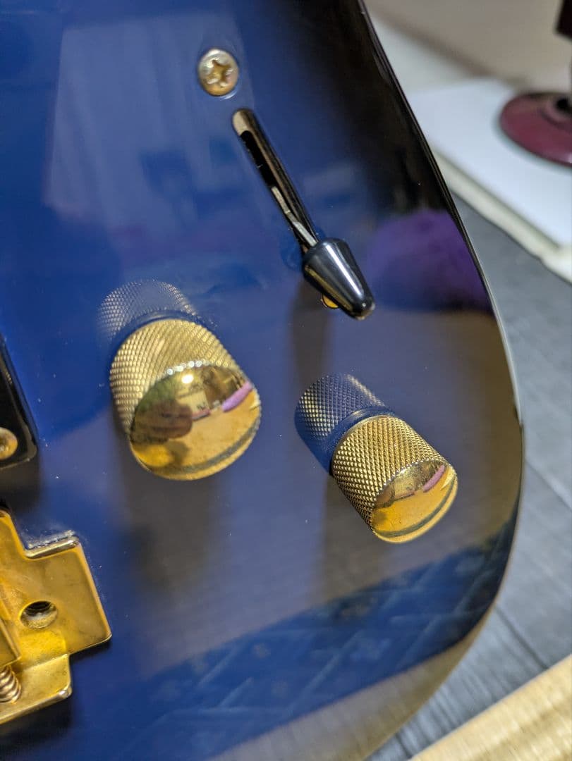 アンボーイ　フジゲン　エレキギター　ブルー