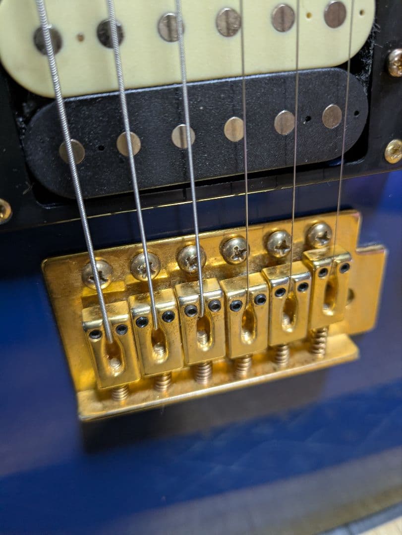 アンボーイ　フジゲン　エレキギター　ブルー